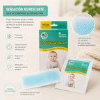 Parches de Gel Refrescante para Bebés y Niños