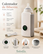 Calentador de Mamadera Portátil Recargable